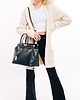 torebki do ręki Torba skórzana Shopper - zielona  (6880) 5