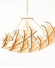 lampy wiszące Lampa drewniana sufitowa do SALONU w stylu skandynawskim 1