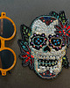 broszki SUGAR SKULL duża broszka 2