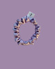 gumki do włosów Gumka jedwabna, scrunchie, frotka sweet lavender MINI 6