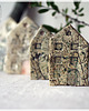 magnesy Domek z rośliną, unikatowy ceramiczny magnes #4 2
