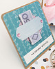 kartki scrapbooking 18 urodziny, exploding box, kartka 3d osiemnastka 3