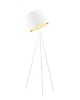 lampy podłogowe Lampa stojąca do sypialni OSLO GOLD na 3 nogach w stylu skandynawskim 3