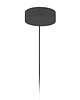 lampy wiszące Złota lampa wisząca do salonu w stylu glamour SINTRA MIRROR z abażurem 60 cm 5