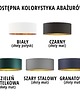 lampy wiszące Żyrandol do salonu typu pają WAIKIKI GOLD W1 8