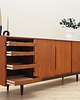 komody i szafki Sideboard tekowy, duński design, lata 70, produkcja: Dania 3