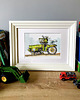 obrazy i plakaty do pokoju dziecięcego Traktor - Ogromny John Deere - Plakat na ścianę 1