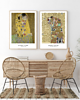 plakaty DWA PLAKATY Gustav Klimt, secesja, obrazy 2