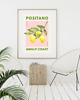 plakaty TRAVEL POSTER Positano Amalfi Włochy dekoracja ścienna 1