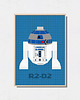 obrazy i plakaty do pokoju dziecięcego Lego Star Wars "R2-D2" 1