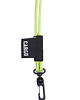 breloki dla niego Smycz Paracord Neon Yellow z karabińczykiem 1