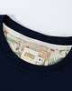 bluza bez kaptura damska Bluza damska bez kaptura crewneck z haftem SZCZYT granatowa 3