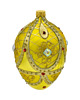 ozdoby choinkowe Bombka choinkowa: Ekskluzywne jajo Faberge z kamieniami: żółte 1