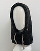 czapki damskie Balaclava kominiarka kaptur czapka 100% alpaka ręczna robota antracyt 1