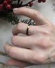 pierścionki elastyczne Elegancja - pierścionek z Turmalinem 1