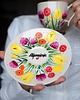 filiżanki Filiżanka ceramiczna Kwiaty Tulipany Piwonie Gerbery 220 ml Prezent dla Niej 5