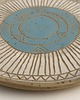 patery i talerze Talerz zdobiony metodą sgraffito, biało-błękitny 3