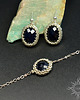 bransoletki z kamieni naturalnych Gorm II, bransoletka z fasetowanym szafirem, beading 5
