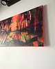 obrazy Obraz na zamówienie kupującego - abstrakcyjny pejzaż - 30 x 60 cm 2