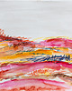 obrazy ORYGINAŁ - PEJZAŻ NO.18 - 21 cm x 30 cm 3