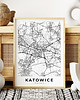 plakaty Plakat Mapa Katowice 3