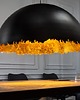 lampy wiszące Lampa wisząca sufitowa Glow Modern czarna złota metalowa 61cm 1