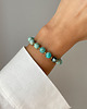 bransoletki z kamieni naturalnych Bransoletka na gumce - Amazonit 3