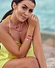 bransoletki - inne Bransoletka na rękę Pink - Różowy 1