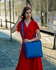 torby na ramię Torba skórzana Della niebieska marki bolsa 8