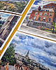 grafiki i ilustracje Newcastle upon Tyne w akwareli - zestaw 12 grafik 15x23 cm 5