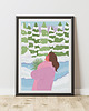 grafiki i ilustracje Plakat Winter Trees 2