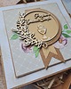 kartki scrapbooking Kartka na Komunię dla dziewczynki (w pudełku) 1