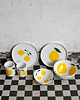 patery i talerze Talerz porcelanowy z cytrynami LA LUZ / 21 cm 1
