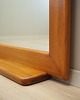 lustra stojące i wiszące Lustro w mahoniowej ramie, włoski design, lata 70, produkcja: Włochy 5