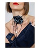 chokery Jeansowy choker 1