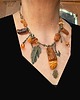 kolie Bursztyn inaczej Naszyjnik unikatowy handmade Luksusowy prezent. Elegancko 7