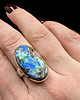 pierścionki srebrne Pierścionek Turkusowy azuryt 1