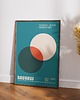 plakaty Minimalistyczny plakat - Bauhaus #21 - Do salonu, sypialni, biura 1