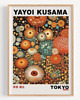 plakaty PLAKAT dekoracyjny kwiaty kropki abstrakcyjny łąka Yayoi Kusama, poster 2