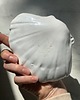 pojemniki na biżuterię Podstawka na Biżuterię Palo Santo Ceramiczna Muszelka w Złote Ciapki 4