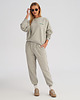 spodnie dresowe damskie Spodnie dresowe LOOSE FIT soft grey damskie 3