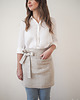 fartuchy kuchenne Lniany fartuszek zapaska NATURAL LINEN 4