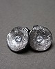 kolczyki wire wrapping Kapsle crystal- sztyfty 2