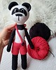 misie i maskotki Panda Norbert 2