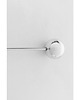 zegary Zegar 60cm srebrny metalowy 6