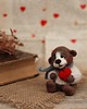 figurki i rzeźby Miś z serduszkiem 2