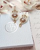 Biżuteria ślubna Kolczyki ślubne Lace Me Classic - blush i ivory 4