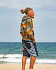 bluzy męskie Bluza rozpinana "Sajko" unisex z musztardą. 1