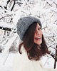 czapki damskie Szara czapka  beanie wełna peruwiańska alpaka 1