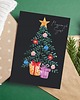 kartki świąteczne Kartka na Boże Narodzenie z choinką - "Magicznych Świąt" 2